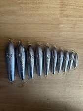 Fishing weights 9 Pack offshore Torpedo Fishi...