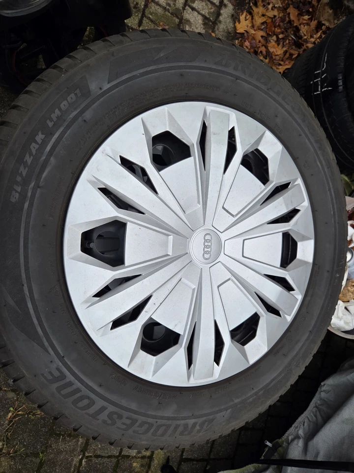 Winterreifen Winterräder Audi Q3 Q5 VW Tiguan 215/65R17 Bridgestone TOP - Bild 2 von 4