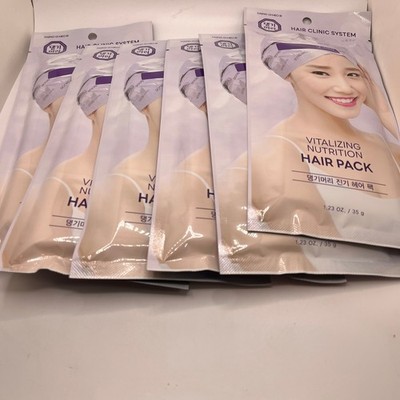 Daeng Gi Meo Ri Vitalizing Nutrition Hair Pack 6 Count 1.23 oz each No Box
