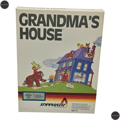 Grandma´s House Commodore 64 C64 Spiel Big Box CIB Spinnaker