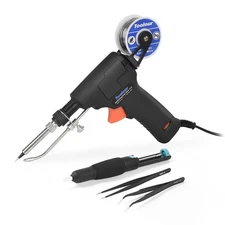 Kit De Soldador Pistola Soldar Estaño Soldadura Automática Para Placas Circuitos