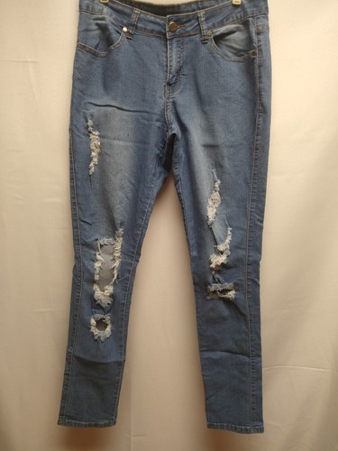UWJ Distressed Jeans: Women's Sz. 13/14 - 第 1/6 張圖片