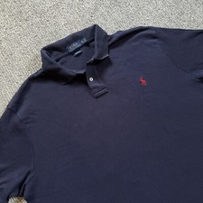 Polo Ralph Lauren Dark Blue Polo Short Sleeve 100 Cotton XL