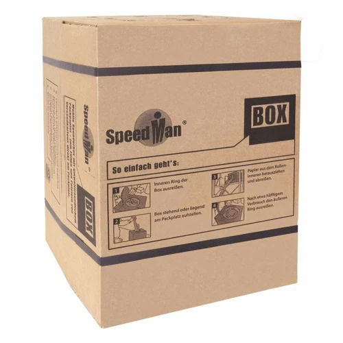 Packpapier Schrenzpapier Stopfpapier SpeedMan Box 450 m Füllmaterial Spender Box - Bild 2 von 6