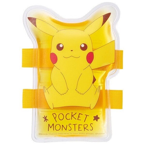 Skater Pokemon Pikachu Ag+ Antibacterial Lunch Box With Divider Ice Pack Picnic - Picture 2 of 11
