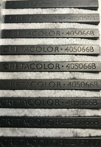 Cretacolor Artist Quality Pastels Black 405066B- One Pack of 12 sticks - Picture 2 of 6