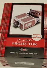 Phone Projector In-A-Box Portable Home Cinema New