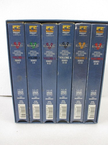 WWII VICTORY AT SEA (VHS, 1984) 6 Volume Set Used- Collectors Edition - Picture 4 of 7