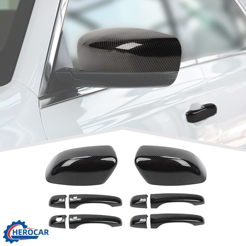10Pcs Side View Mirror Exterior Door Handle Cover Trim Kit For Chrysler 300c 11+ - Picture 12 of 12