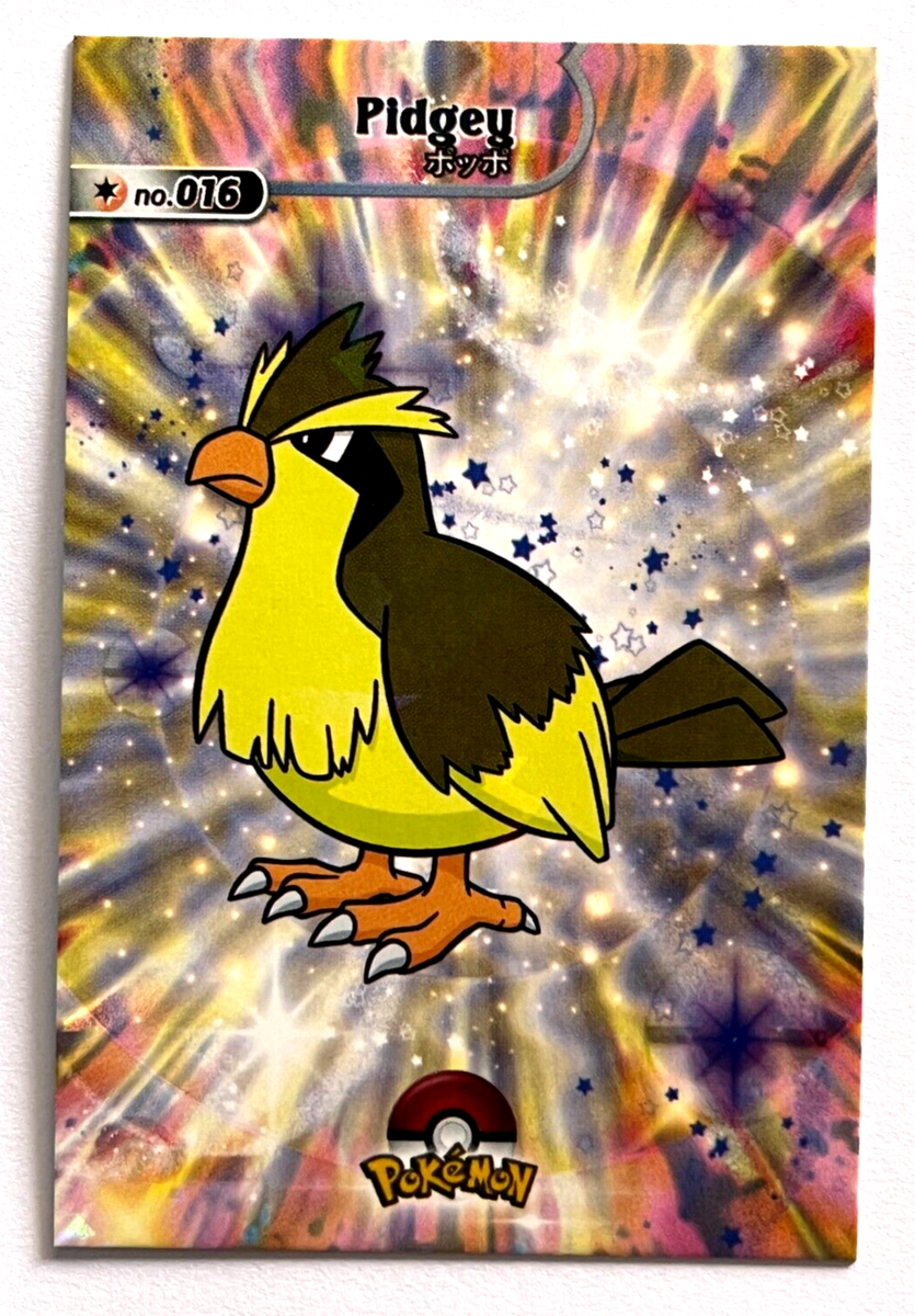shiny pidgey pokemon card 2024 POKEMON SHINY DATABASE Card #016 PIDGEY KANTO Peru Edition