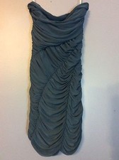 Love 21 Ladys Dress Size Junior Small Petite Balloon Prom Blue 37