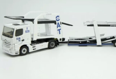 Mercedes Actros 2 Türer Autotransporter Kat Eligor 1/43 Ref 116462 NEU OVP