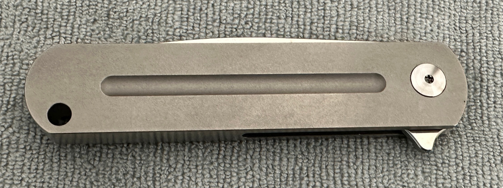 Monterey Bay Knives MBK XLC Ray Laconico Design Titanium Knife w