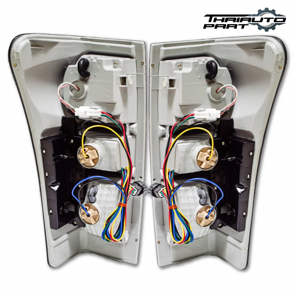 FIT 2012-2019 Isuzu D-Max Dmax Pickup Led Tail Light Lamp Black Lens Smoke - Image 4 of 4