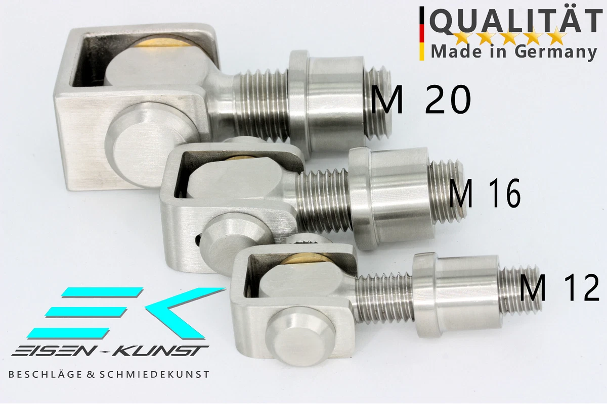 GAH-Alberts 211721 Porta Palo Da Avvitare, Acciaio, 91 X 91 - Foto 12