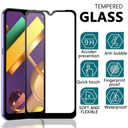 For LG K22 K32 K22+ Plus Full Cover Premium HD Tempered Glass Screen Protector - Picture 4 of 29