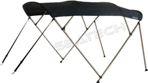Seatech 4 Bow Bimini Top Alu 240cm lang 185-198cm - Bild 2 von 12