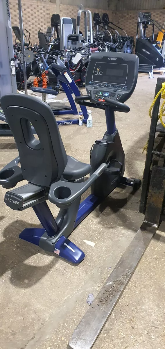 Cybex 770R Recumbent exercise bike Video Inside Free Delivery