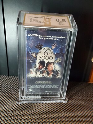 Transylvania 6-5000 (VHS, 1986) Beckett 8.5, ‼️ NWV Watermarked