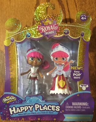 New! Shopkins Happy Places Royal Trends PRINCESS ARMANDA Lil' Shoppie