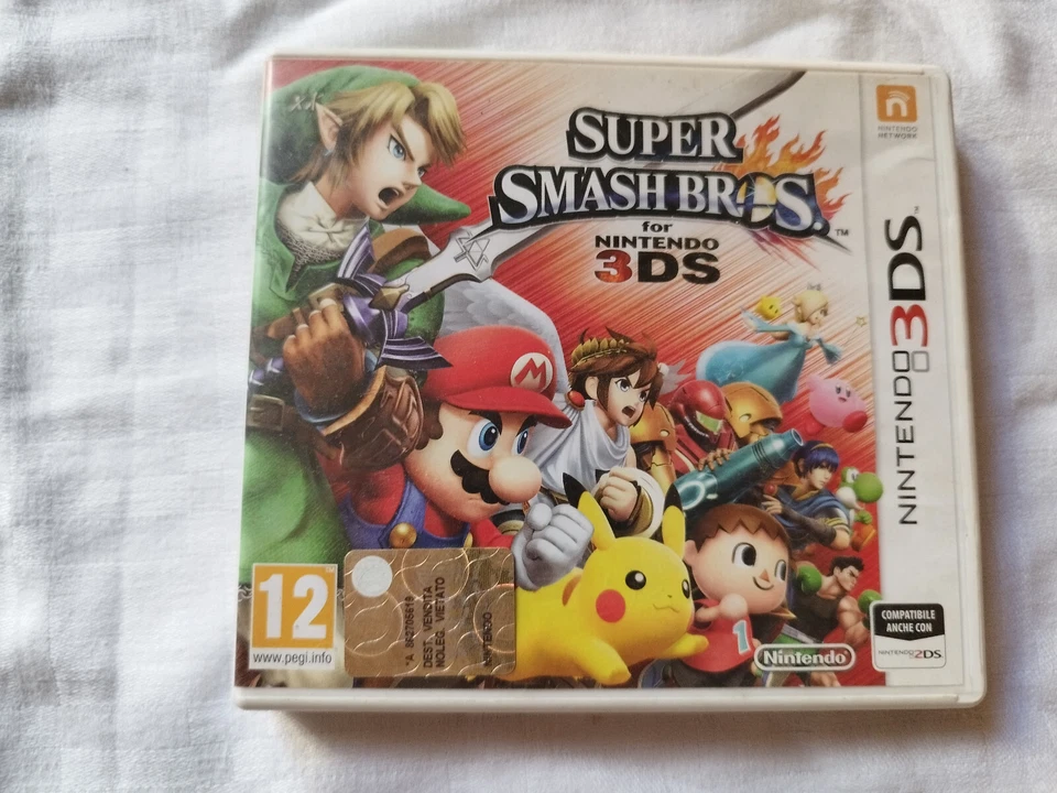SUPER SMASH BROS FOR NINTENDO 3DS - NINTENDO 3DS - GIOCO USATO FUNZIONANTE - PAL, foto 1 di 3
