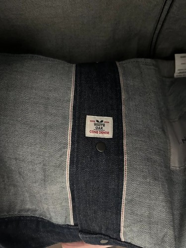 Cone Denim Type I Jacket Selvedge MEDIUM Indigo Trucker Tonal Stitching O.N.S. - Picture 10 of 18