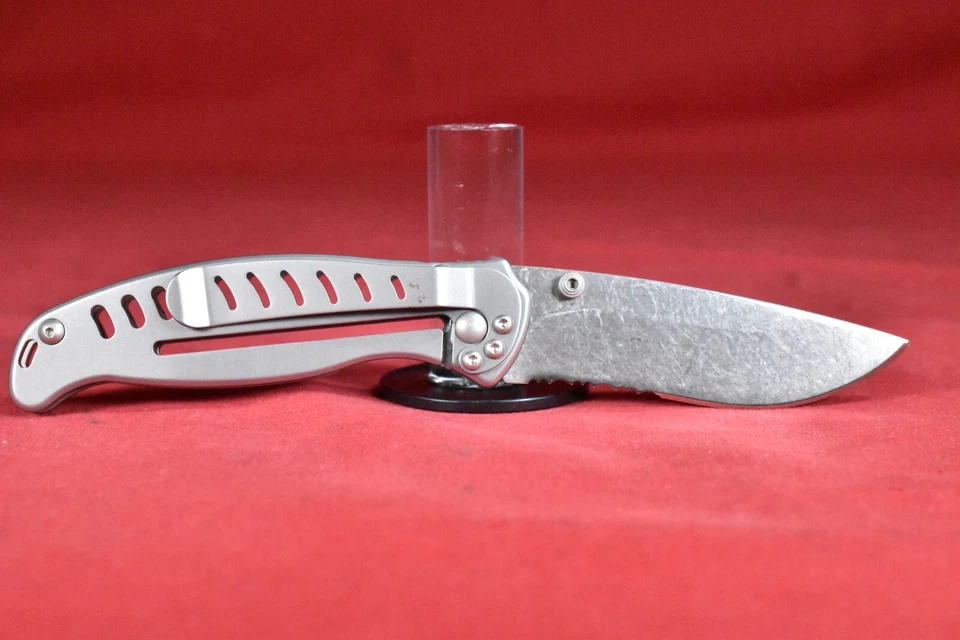 Camillus Cuda CU2211 Transporte Diario 154CM Medio Serrado *1 de 500* Nuevo en Caja Foto 2 de 4