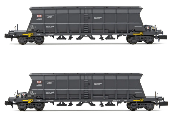 Arnold HN6548 2Tlg. Set Sncf Selbstentladewagen Faoos, Ep IV-V, Neu+Ovp, Spur N-image