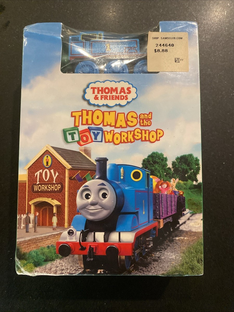 Thomas And The TOY Workshop 6 Episode DVD Wooden Train Bonus Pack