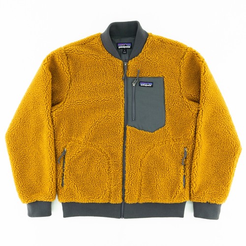 Classic Retro X Deep Pile Bomber Jacket 