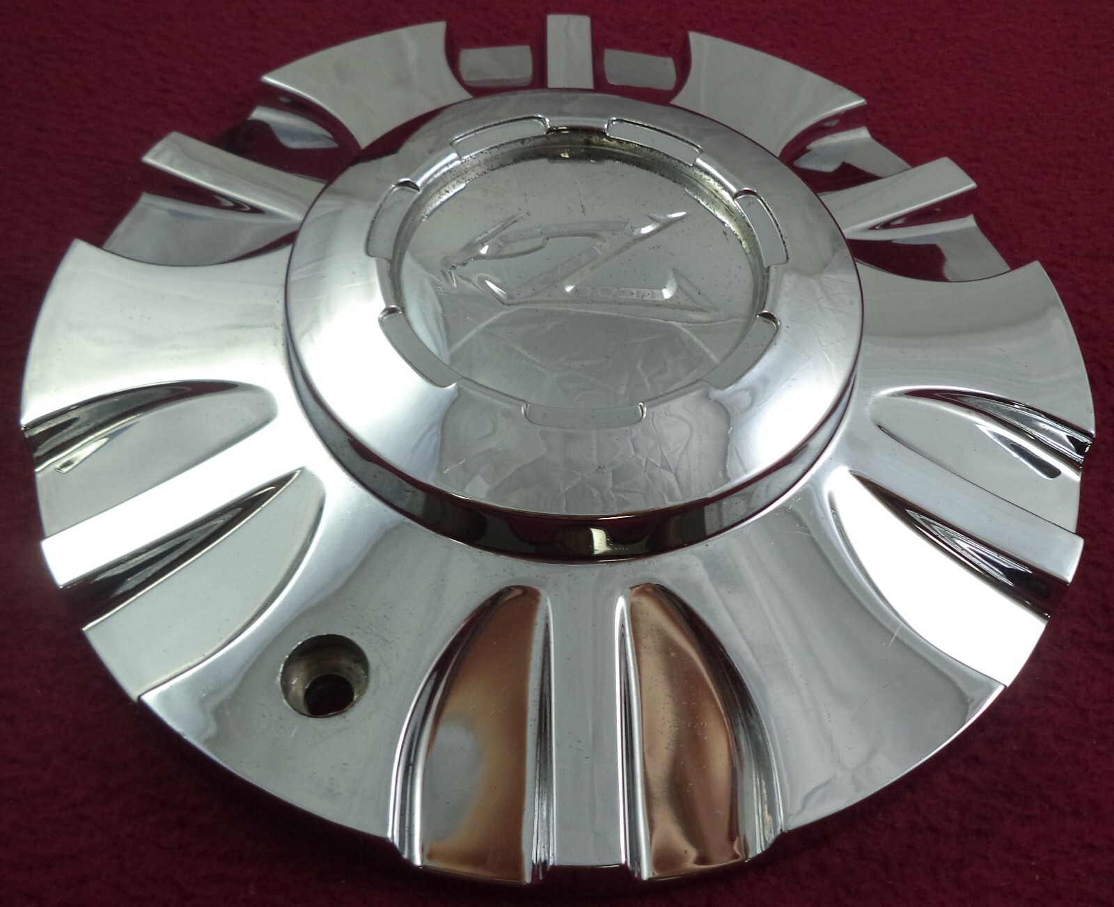 Zinik Luxury Wheels Chrome Custom Wheel Center Cap LUINA / SICAP