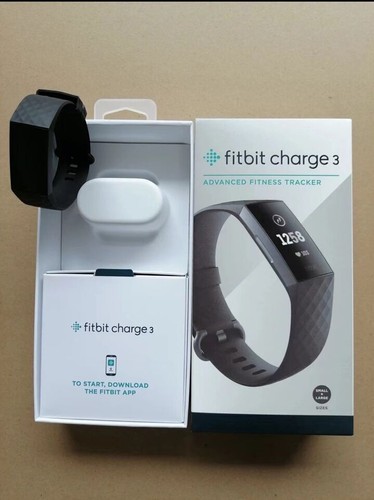 NUEVO Reloj inteligente Fitbit Charge 3 FB409 rastreador de actividad física monitor de ritmo cardíaco - Imagen 9 de 18