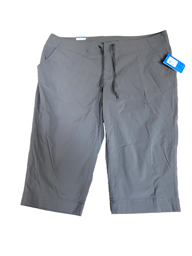 Columbia Women's Active Fit Pull On Capri Pants Womens 20W Omni Shade NEW