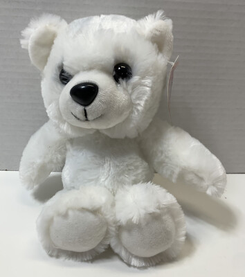 Adventure Planet T Animals Plush Bear Inches White New