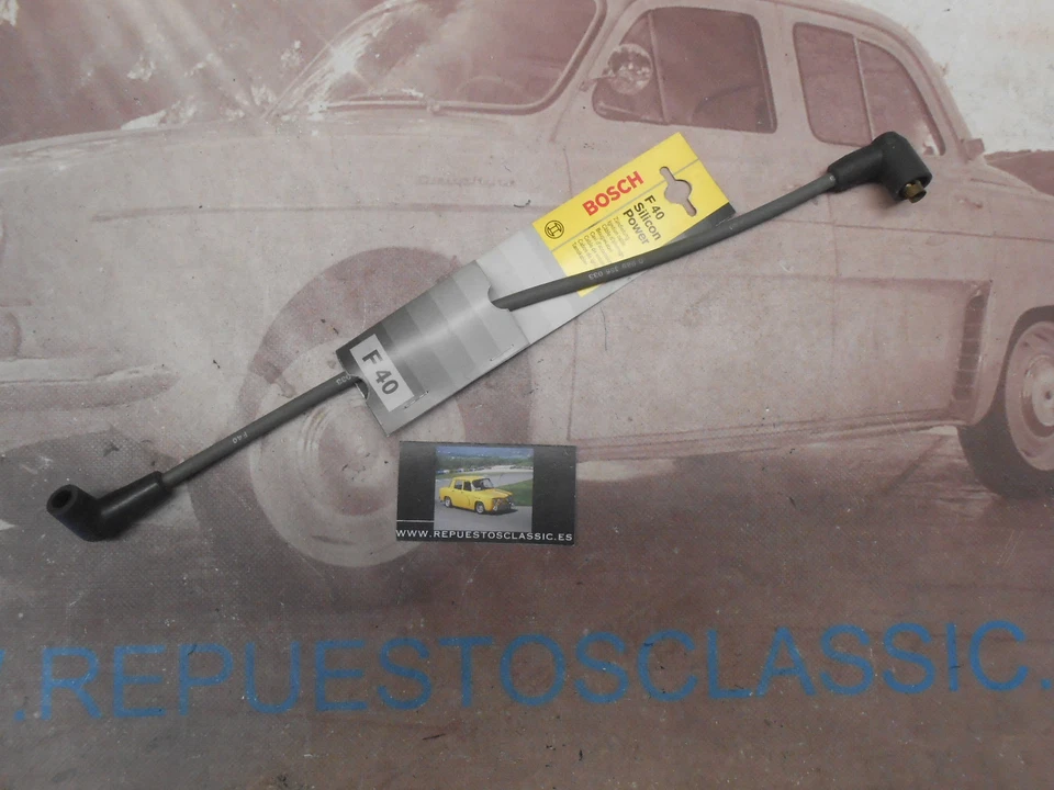 BOSCH F40 CABLE BOBINA FIAT KIA AUSTIN MG ROVER SAAB TALBOT , LARGO 42,5cm - Photo 1/1