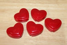 5 PACK Build a Bear Workshop Heartbeat Vibration Sound Boxes, Red 024713 VXPSTM