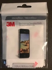 (3 PACK) 3M EYEGLASS LENS Microfiber CLEANING CLOTH Electronics Screen 7"X 6.3"