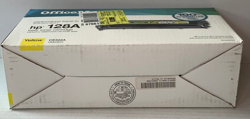 Genuine OEM OfficeMax CE322A (OM04915) Yellow Toner Cartridge - Picture 5 of 5