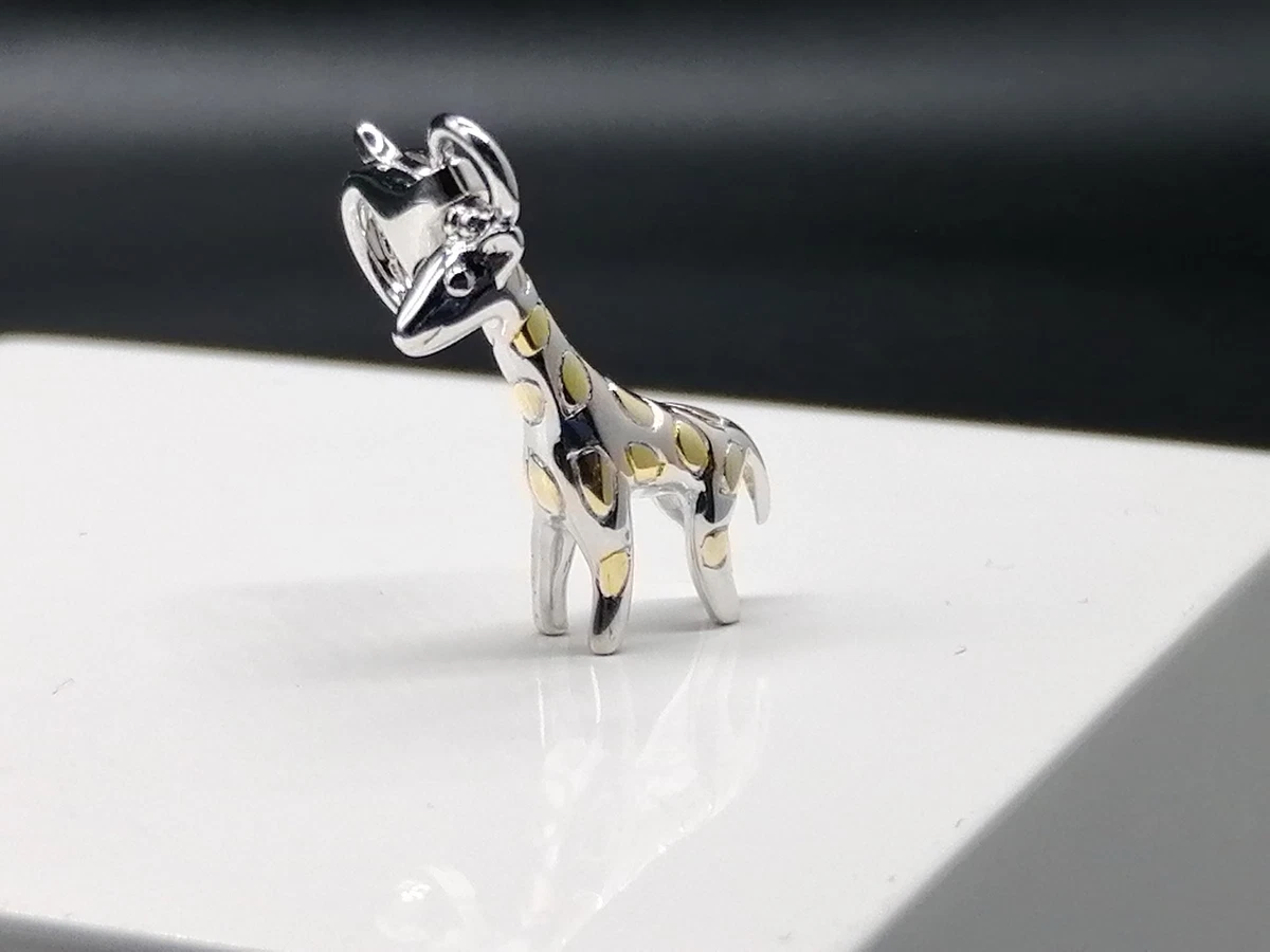 Sterling silver deals giraffe charm