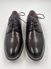 Bruno Marc Men's Leather Lined Dress Oxfords Shoes Dark Brown Size 8