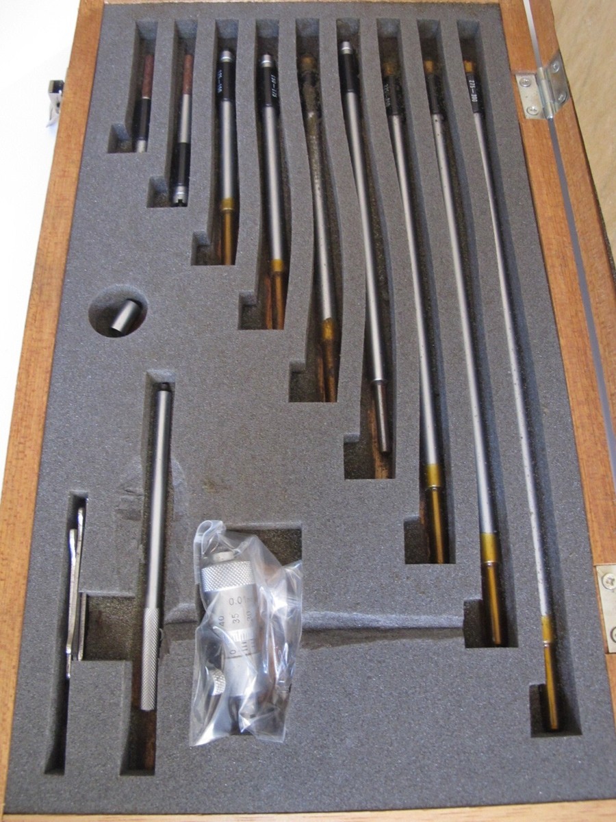 MITUTOYO 141-106 IMS-300 INSIDE MICROMETER 50-300MM W/BOX | eBay MITUTOYO 141-106 IMS-300 INSIDE MICROMETER 50-300MM W/BOX | eBay