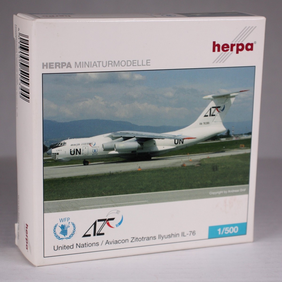 Herpa 1/500 IL-76 ロシア空軍 第224輸送隊 Herpa Wings 【お取り寄せ】IL-76 224フライトユニット航空
