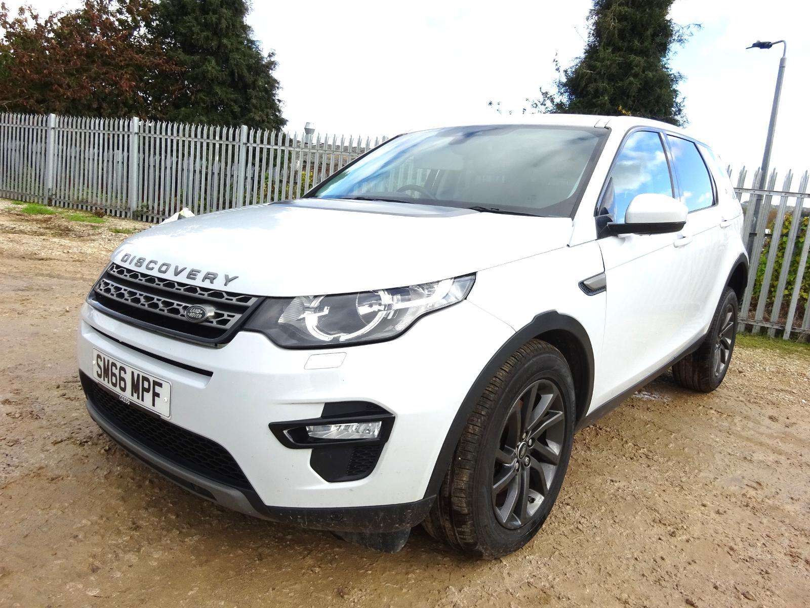 2016 66 REG LAND ROVER DISCOVERY SPORT SE TECH TD4 DIESEL AUTO DAMAGED