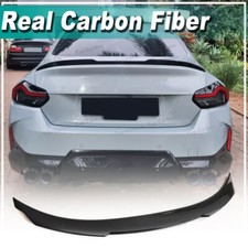 For Bmw G42 230i M240i G87 M2 Coupe 2021-23 Real Carbon Rear Trunk Spoiler Wing