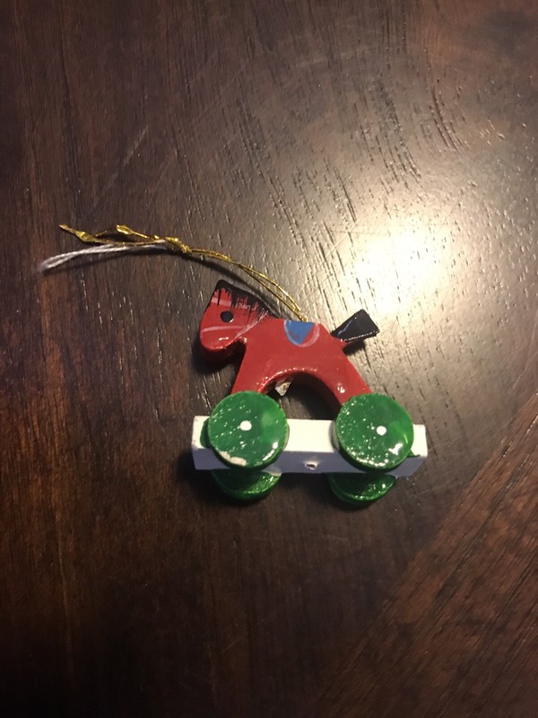 Toy Design Tree Ornament - Horse Mini - 2,5 / 2,2 cm - 1x1 inch