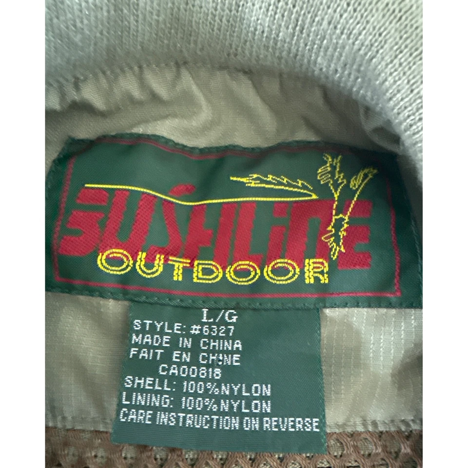 Bushline Outdoor Fishing Vest Utility Multi Pocket Fly Hunting L/G - Image 4 of 4