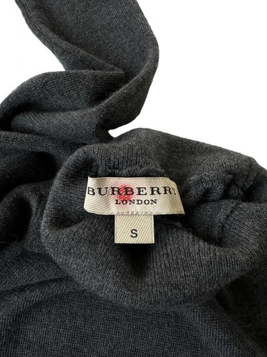 Women's Luxury Burberry Wool Knit Roll High Neck Sweater (S) - Picture 8 of 8