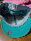 Miami Dolphins Hat Cap Fitted 7 New Era 59Fifty NFL Football Blue Orange  — photo 3