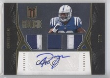 2012 Panini Momentum Rookie Signatures RPS Gold 19/49 Dwayne Allen #118 Auto 3c7