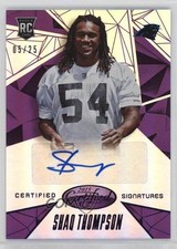 2015 Certified Signatures Mirror Purple 5/25 Shaq Thompson #CS-ST Auto 0rd2